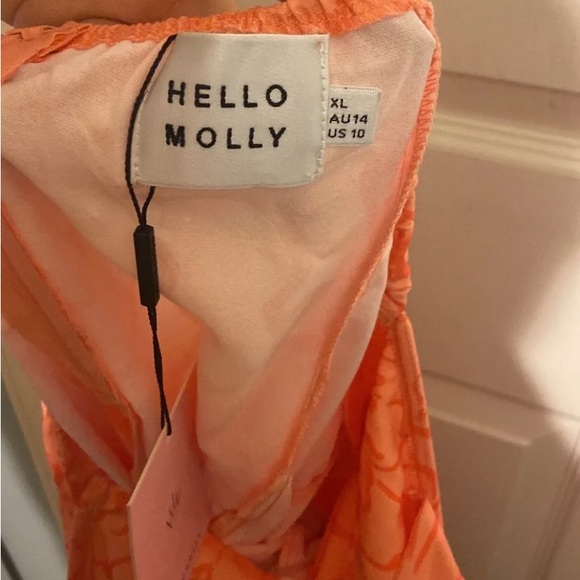 Hello Molly Pink/Orange Dress - Picture 3 of 4